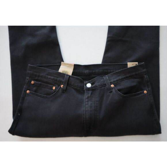 Levi's 511 (045113042) Men's Sz 36x32 Black Slim Stretch Straight Denim Jeans - Picture 3 of 12